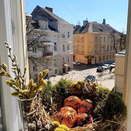 Homey Apartment On Vicheva Str. Lemberg Exterior foto
