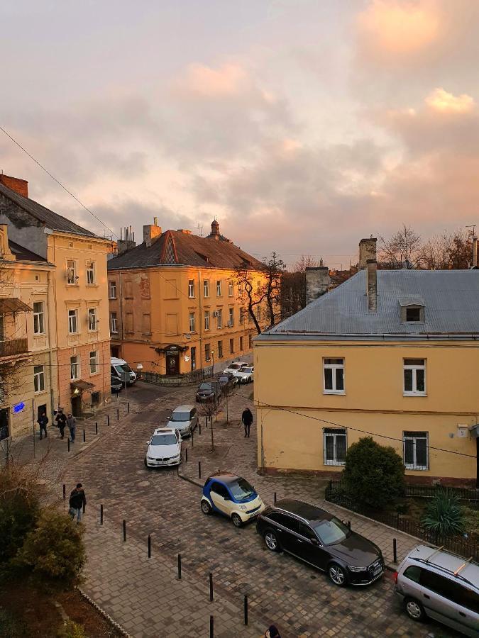 Homey Apartment On Vicheva Str. Lemberg Exterior foto